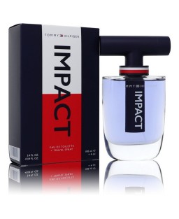 Tommy Hilfiger Impact by Tommy Hilfiger Gift Set -- 3.4 oz Eau De Toilette Spray + .14 oz Travel EDT Spray (Men)