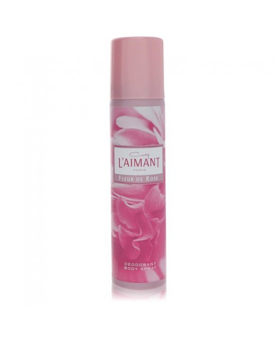 L'aimant Fleur Rose by Coty Deodorant Spray 2.5 oz (Women)