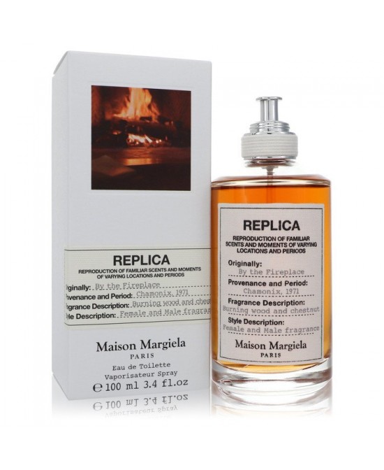 Replica By The Fireplace by Maison Margiela Eau De Toilette Spray (Unisex) 3.4 oz (Women)