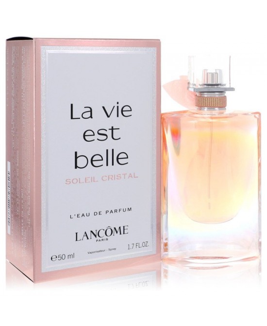 La Vie Est Belle Soleil Cristal by Lancome Eau De Parfum Spray 1.7 oz (Women)