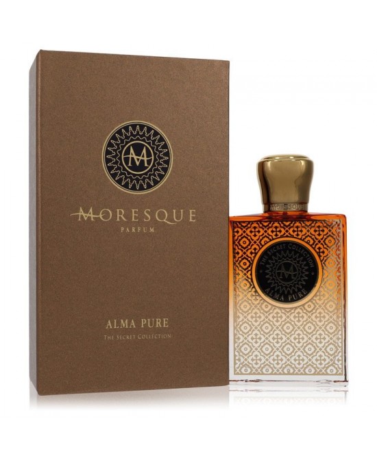 Moresque Alma Pure Secret Collection by Moresque Eau De Parfum Spray (Unisex) 2.5 oz (Men)