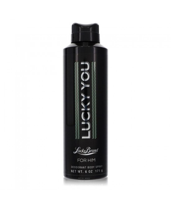 Lucky You by Liz Claiborne Deodorant Spray 6 oz (Men)