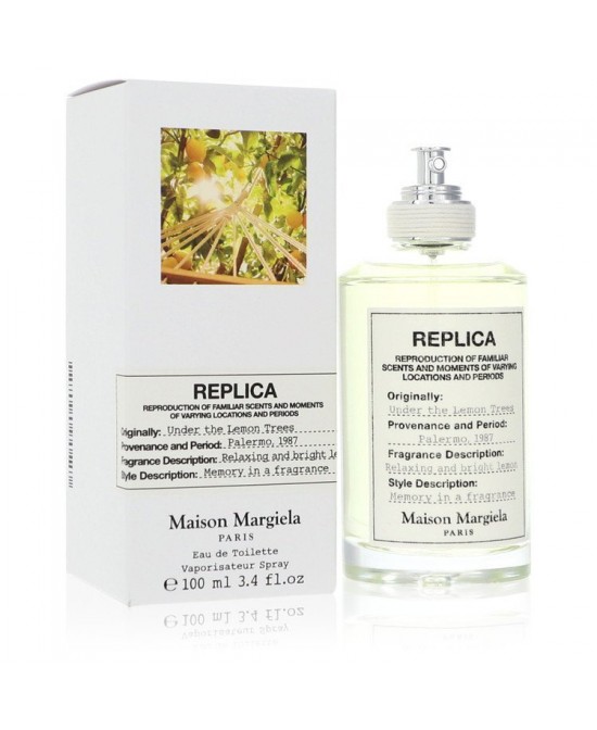 Replica Under The Lemon Trees by Maison Margiela Eau De Toilette Spray (Unisex) 3.4 oz (Women)