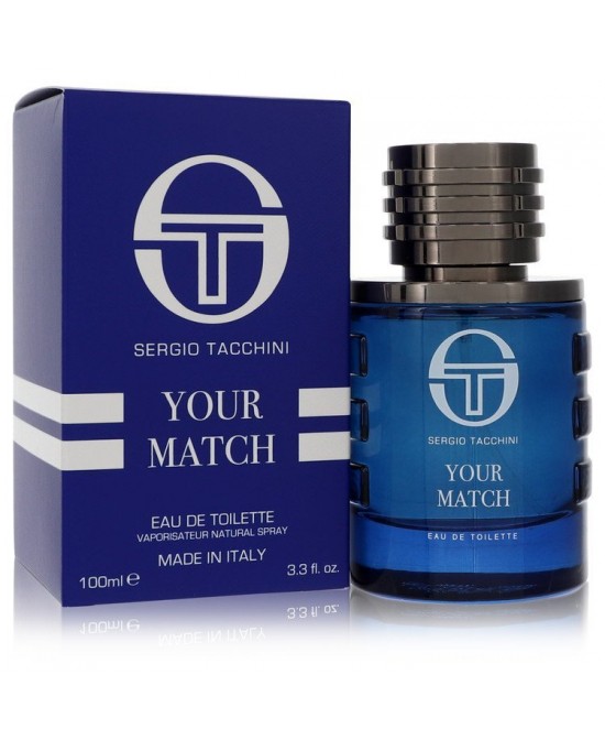 Sergio Tacchini Your Match by Sergio Tacchini Eau De Toilette Spray 3.3 oz (Men)