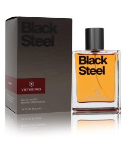 Victorinox Black Steel by Victorinox Eau De Toilette Spray 3.4 oz (Men)