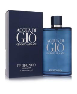 Acqua Di Gio Profondo by Giorgio Armani Eau De Parfum Spray 6.7 oz (Men)