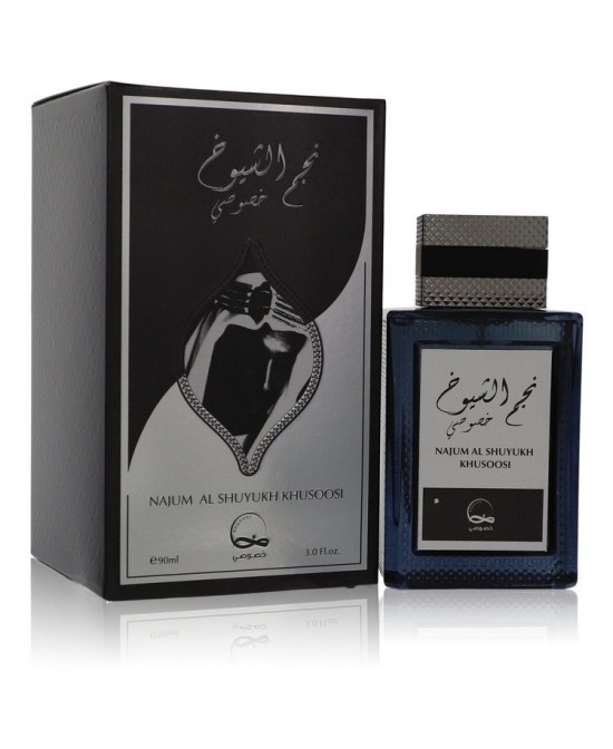 Najum Al Shuyukh Khusoosi by Khususi Eau De Parfum Spray 3 oz (Men)