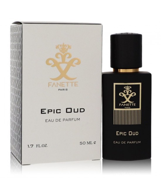 Epic Oud by Fanette Eau De Parfum Spray (Unisex) 1.7 oz (Men)