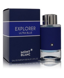 Montblanc Explorer Ultra Blue by Mont Blanc Eau De Parfum Spray 3.3 oz (Men)