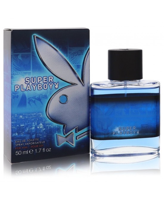 Super Playboy by Coty Eau De Toilette Spray 1.7 oz (Men)