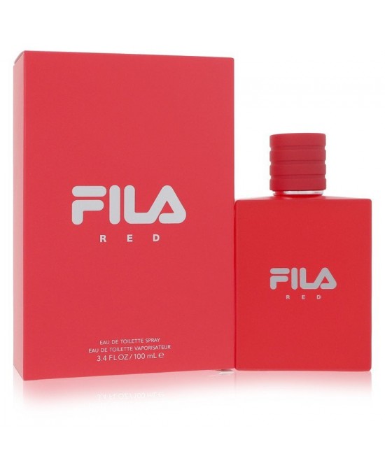 Fila Red by Fila Eau De Toilette Spray 3.4 oz (Men)