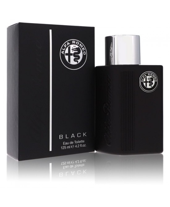 Alfa Romeo Black by Alfa Romeo Eau De Toilette Spray 4.2 oz (Men)