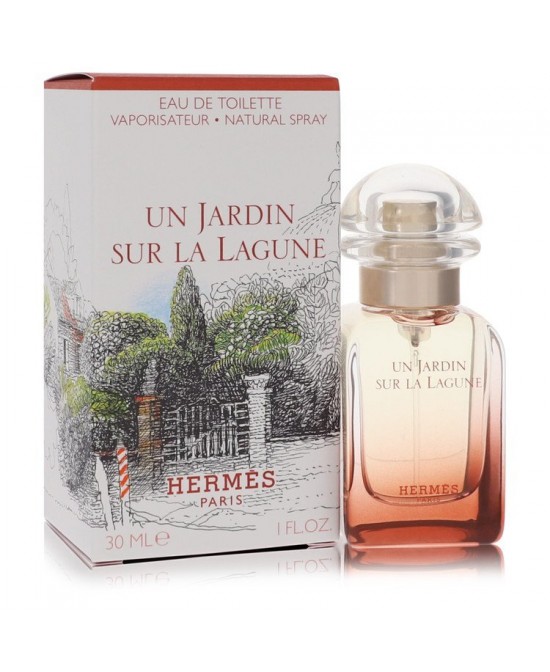 Un Jardin Sur La Lagune by Hermes Eau De Toilette Spray 1 oz (Women)