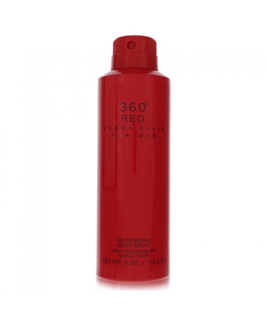 Perry Ellis 360 Red by Perry Ellis Deodorant Spray 6 oz (Men)