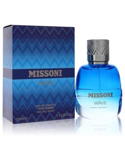 Missoni Wave by Missoni Eau De Toilette Spray 1.7 oz (Men)