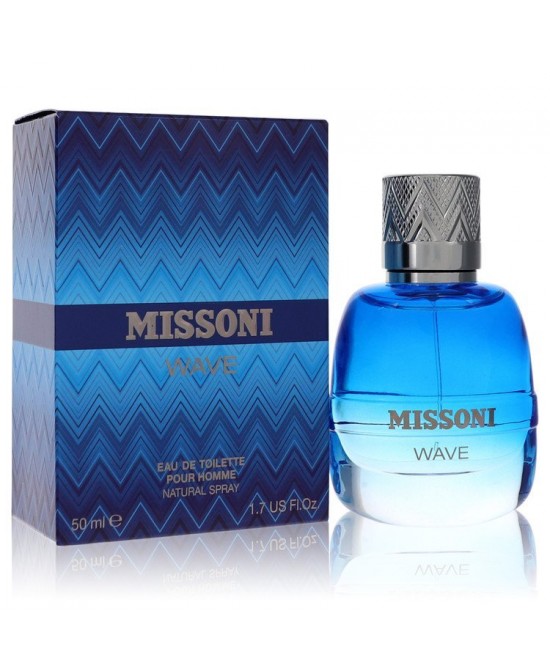 Missoni Wave by Missoni Eau De Toilette Spray 1.7 oz (Men)