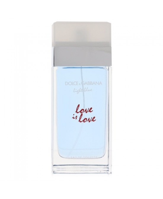 Light Blue Love Is Love by Dolce & Gabbana Eau De Toilette Spray (Tester) 3.3 oz (Women)