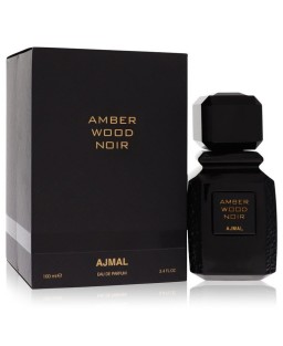 Ajmal Amber Wood Noir by Ajmal Eau De Parfum Spray (Unisex) 3.4 oz (Women)