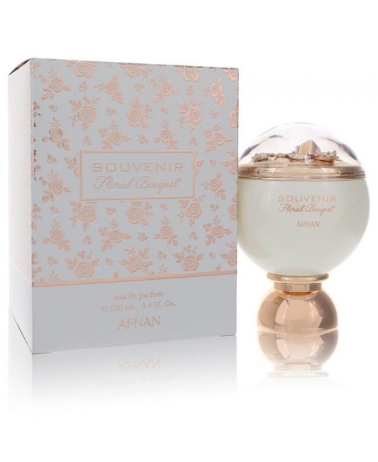 Souvenir Floral Bouquet by Afnan Eau De Parfum Spray 3.4 oz (Women)