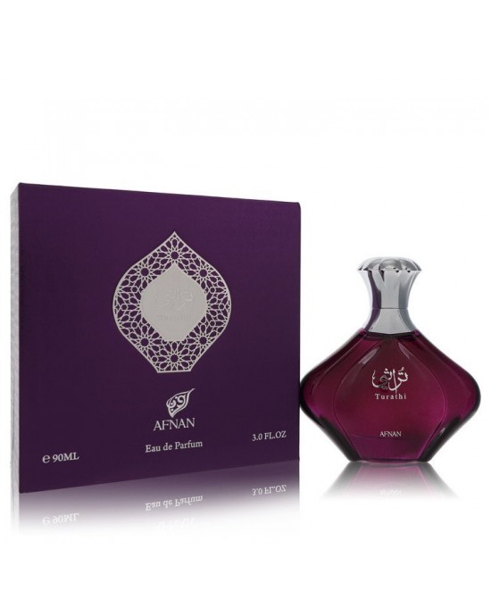 Afnan Turathi Purple by Afnan Eau De Parfum Spray 3 oz (Women)