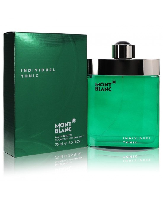 Individuel Tonic by Mont Blanc Eau De Toilette Spray 2.5 oz (Men)