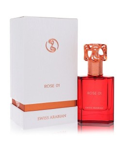 Swiss Arabian Rose 01 by Swiss Arabian Eau De Parfum Spray (Unisex) 1.7 oz (Men)