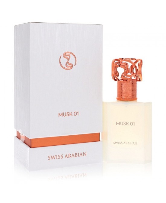 Swiss Arabian Musk 01 by Swiss Arabian Eau De Parfum Spray (Unisex) 1.7 oz (Men)