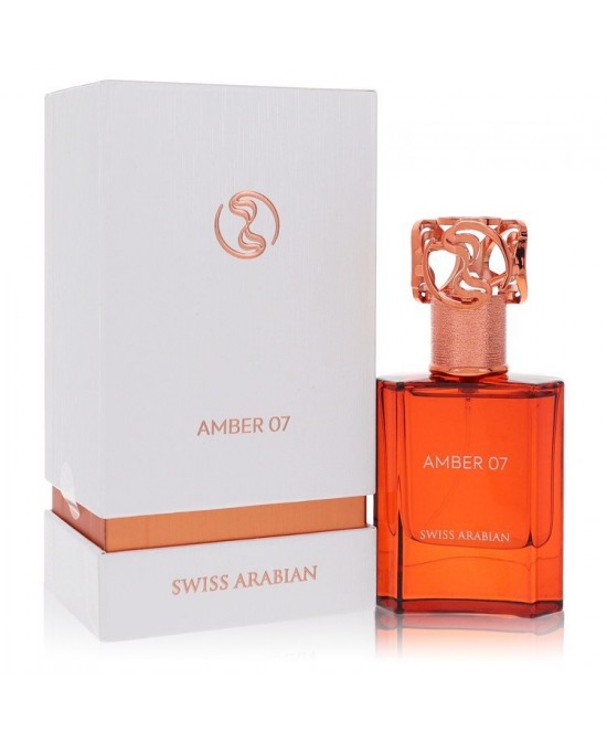 Swiss Arabian Amber 07 by Swiss Arabian Eau De Parfum Spray (Unisex) 1.7 oz (Men)