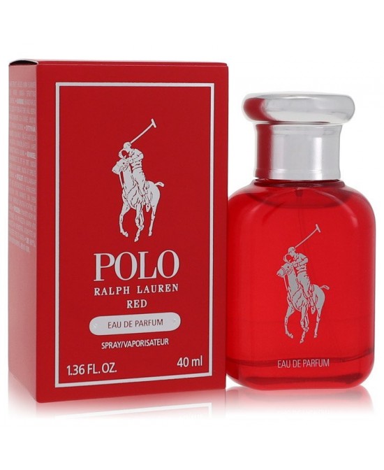 Polo Red by Ralph Lauren Eau De Parfum Spray 1.36 oz (Men)