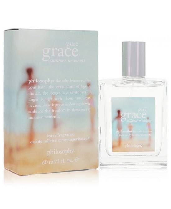 Pure Grace Summer Moments by Philosophy Eau De Toilette Spray 2 oz (Women)