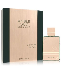 Amber Oud Exclusif Emerald by Al Haramain Eau De Parfum Spray (Unisex) 2 oz (Men)