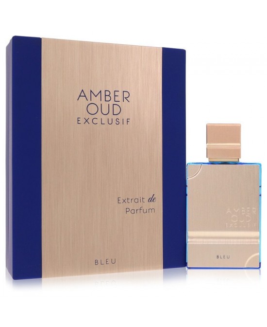 Amber Oud Exclusif Bleu by Al Haramain Eau De Parfum Spray (Unisex) 2 oz (Men)