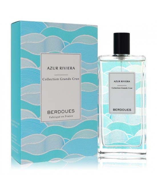 Berdoues Collection Grands Crus Azur Riviera by Berdoues Eau De Parfum Spray (Unisex) 3.38 oz (Women)