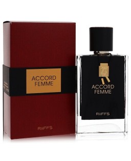 Riiffs Accord Femme by Riiffs Eau De Parfum Spray 3.4 oz (Women)