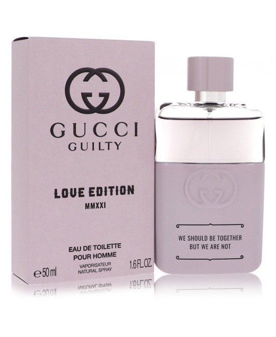 Gucci Guilty Love Edition MMXXI by Gucci Eau De Toilette Spray 1.6 oz (Men)