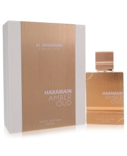 Al Haramain Amber Oud White Edition by Al Haramain Eau De Parfum Spray (Unisex) 3.4 oz (Men)