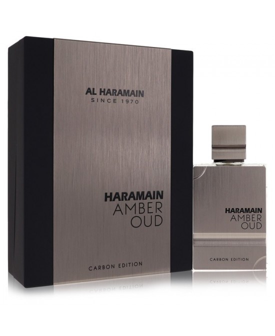 Al Haramain Amber Oud Carbon Edition by Al Haramain Eau De Parfum Spray (Unisex) 2 oz (Men)