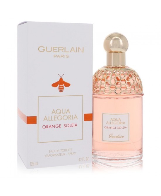 Aqua Allegoria Orange Soleia by Guerlain Eau De Toilette Spray (Unisex) 4.2 oz (Men)