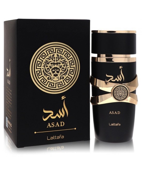 Lattafa Asad by Lattafa Eau De Parfum Spray (Unisex) 3.4 oz (Women)