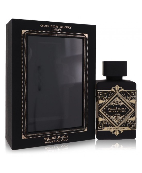 Oud For Glory Badee Al Oud by Lattafa Eau De Parfum Spray (Unisex) 3.4 oz (Women)