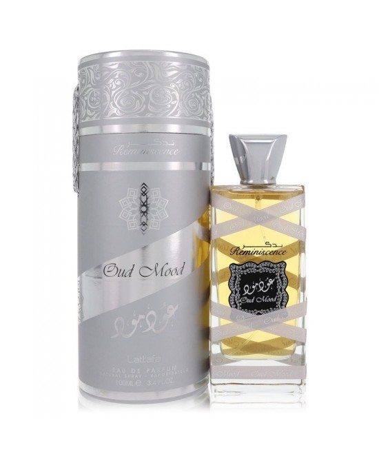 Oud Mood Reminiscence by Lattafa Eau De Parfum Spray (Unisex) 3.4 oz (Women)