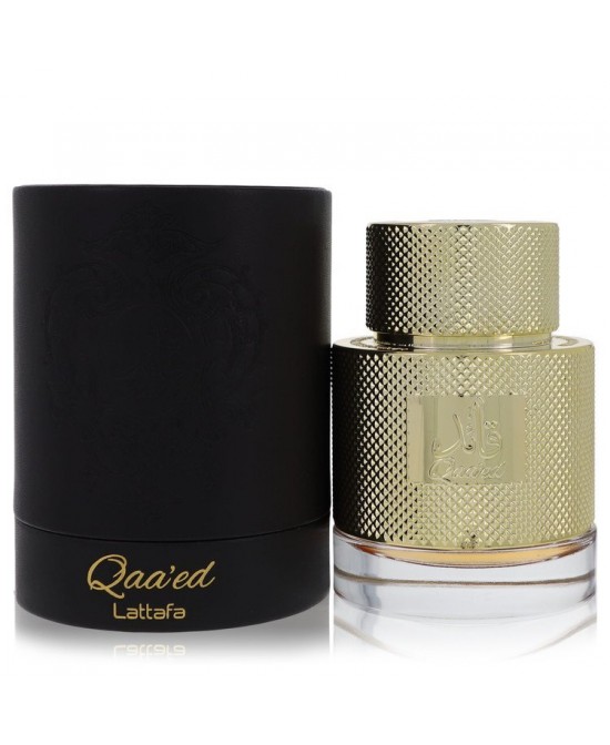 Qaaed by Lattafa Eau De Parfum Spray (Unisex) 3.4 oz (Women)