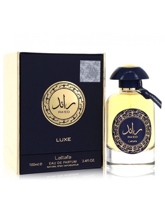 Raed Luxe Gold by Lattafa Eau De Parfum Spray (Unisex) 3.4 oz (Women)