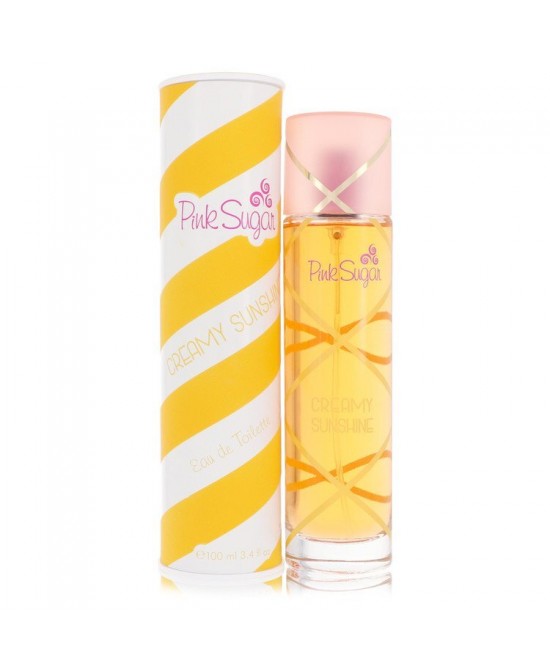 Pink Sugar Creamy Sunshine by Aquolina Eau De Toilette Spray 3.4 oz (Women)