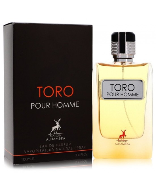 Toro Pour Homme by Maison Alhambra Eau De Parfum Spray 3.4 oz (Men)