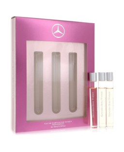 Mercedes Benz by Mercedes Benz Gift Set -- 3 x .34 oz Eau De Parfum Rollerballs (Women)