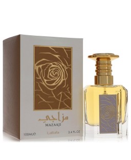 Lattafa Mazaaji by Lattafa Eau De Parfum Spray (Unisex) 3.4 oz (Women)