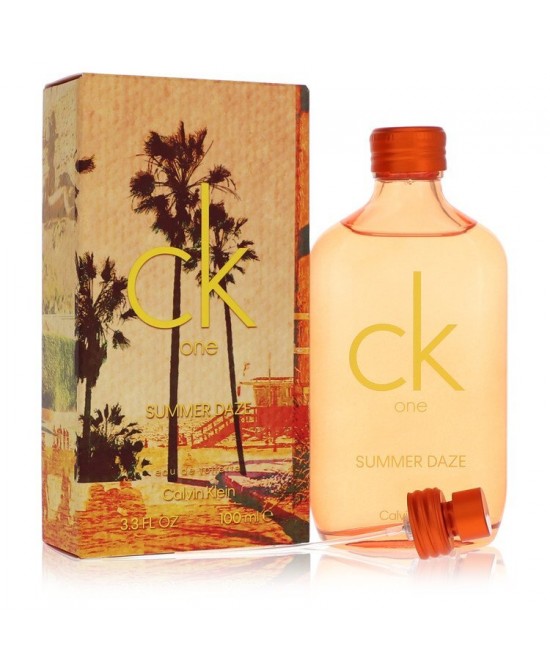 CK One Summer Daze by Calvin Klein Eau De Toilette Spray (Unisex) 3.3 oz (Men)