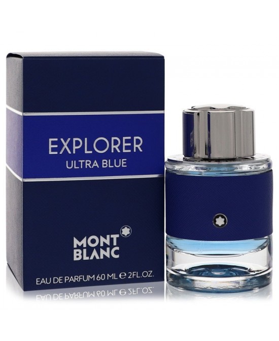 Montblanc Explorer Ultra Blue by Mont Blanc Eau De Parfum Spray 2 oz (Men)