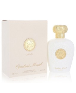 Lattafa Opulent Musk by Lattafa Eau De Parfum Spray (Unisex) 3.4 oz (Women)